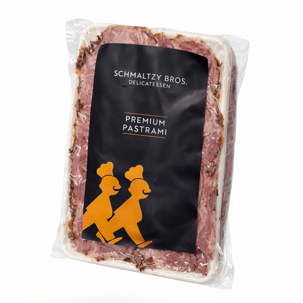 Smoked premium pastrami - Schmaltzy Bros Delicatessen